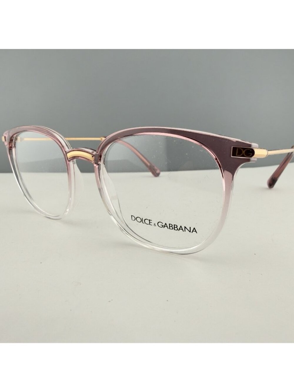Dolce & Gabbana Eyeglasses Frames DG5071 3303 Pink Pastel Gradient 52-19-140